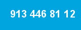 913 446 81 12
